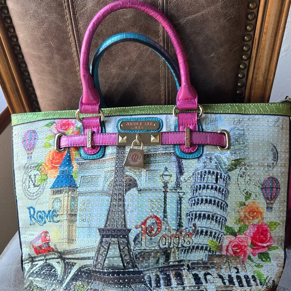 Nicole Lee Paris Tote (Please See Updated Photos) - Picture 1 of 7